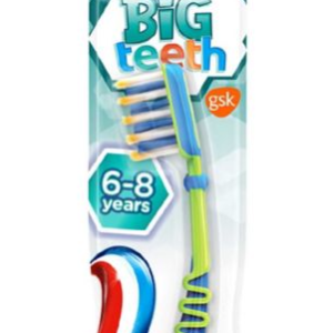 Aquafresh Big Teeth Soft Bristles Kids Toothbrush 6-8 Years