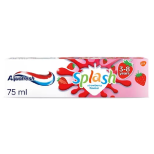 Aquafresh Splash Strawberry & Mint Flavour Kids Toothpaste 3-8 Years 75ml 88908130