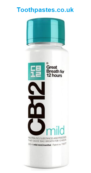 CB12 Mild Mint-Menthol Mouthwash 250ml