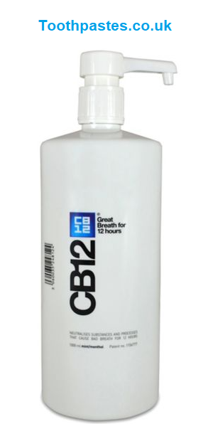 CB12 Mint-Menthol Mouthwash 1ltr