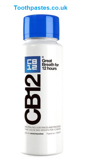 CB12 Mint-Menthol Mouthwash 250ml