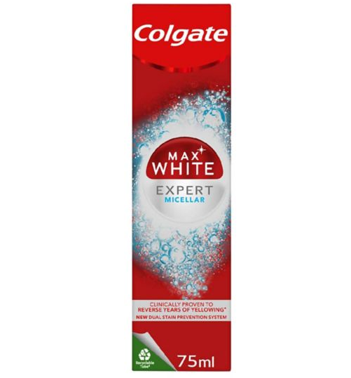 Colgate Max White Expert Micellar Whitening Toothpaste 75ml 88908126