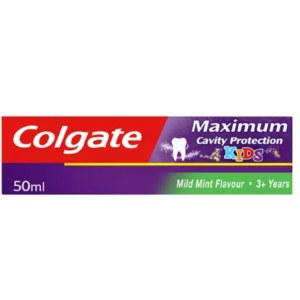 Colgate Maximum Cavity Protection Kids Toothpaste 50ml, 3+ years 88908120
