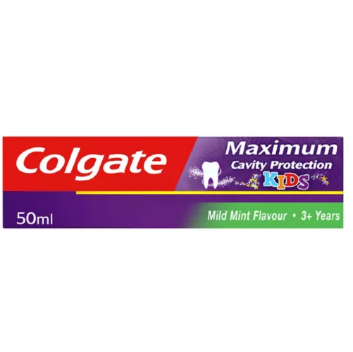Colgate Maximum Cavity Protection Kids Toothpaste 50ml, 3+ years 88908120