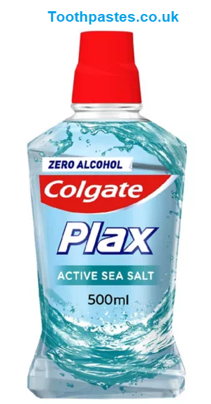 Colgate Plax Active Sea Salt Mouthwash 500ml
