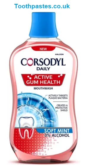 Corsodyl Active Gum Health Mouthwash 500ml