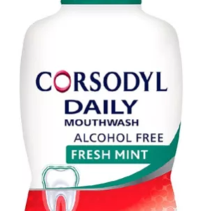 Corsodyl Daily Gum Care Mouthwash Alcohol Free, Fresh Mint 500ml