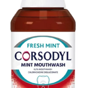 Corsodyl Gum Disease Treatment Mouthwash Chlorhexidine 0.2% Mint 300ml