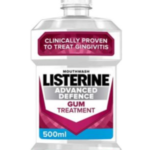 LISTERINE Advanced Defence Gum Treatment Mouthwash 500ml