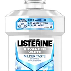 LISTERINE Advanced White Mouthwash 1L