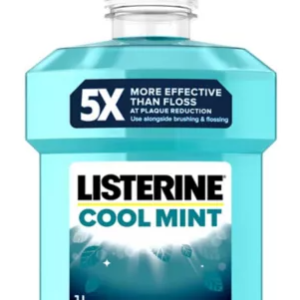 LISTERINE Essentials Cool Mint Mouthwash 1L