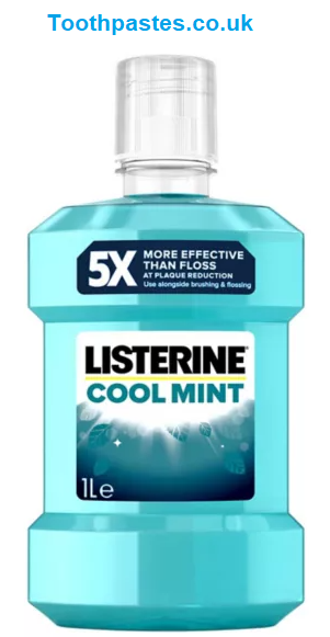 LISTERINE Essentials Cool Mint Mouthwash 1L