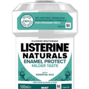 LISTERINE Naturals Enamel Protect Mild Mouthwash 500ml
