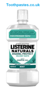 LISTERINE Naturals Enamel Protect Mouthwash 600ml