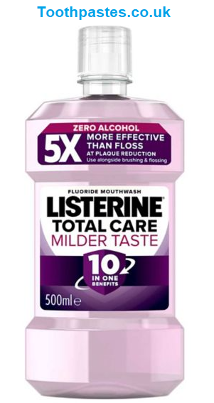 LISTERINE Total Care Milder Taste Mouthwash 500ml