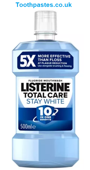 LISTERINE Total Care Stay White Mouthwash 500ml