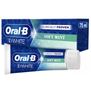 Oral-B 3D White Soft Mint Toothpaste 75ml 88908138