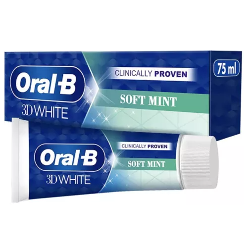 Oral-B 3D White Soft Mint Toothpaste 75ml 88908138