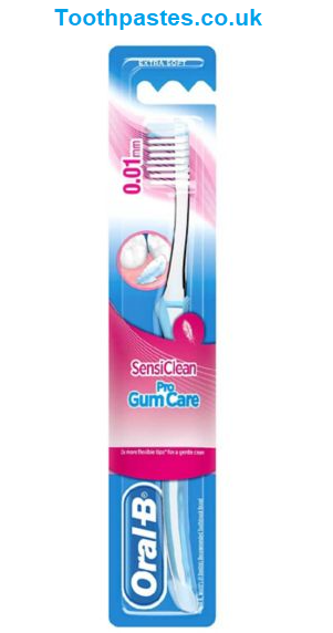 Oral-B SensiClean Pro Gum Care Manual Toothbrush Extra Soft