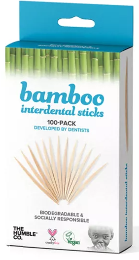 The Humble Co. Triangular bamboo Toothpicks image