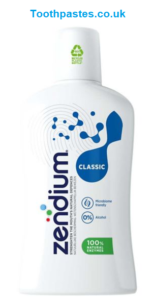 Zendium Classic Mouthwash 500ml - Alcohol Free