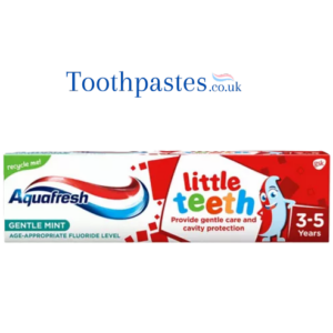 Aquafresh Kids Fluoride Toothpaste, Little Teeth Toothpaste, For Ages 3-5, 75ml
