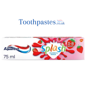 Aquafresh Kids Toothpaste, Splash 3-8 years Strawberry & Mint Flavour 75ml