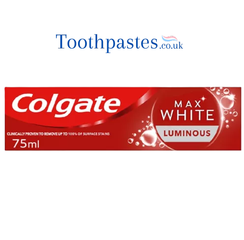 Colgate Max White Luminous Sparkling Mint Toothpaste 75ml