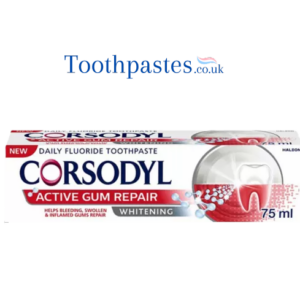 Corsodyl Active Gum Repair Whitening Toothpaste 75ml