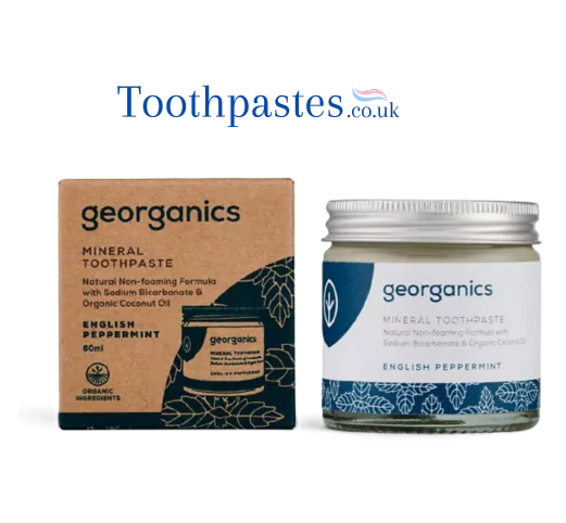 Georganics Mineral Toothpaste - English Peppermint 60ml