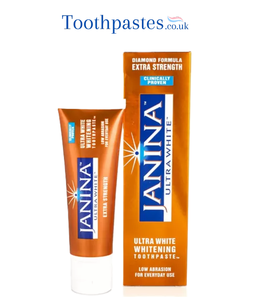 Janina Ultra White Extra Strength Whitening Toothpaste 75ml