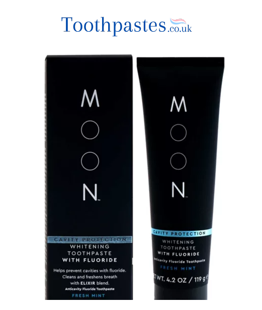 Moon Cavity Protection Whitening Toothpaste with Fluoride 119g