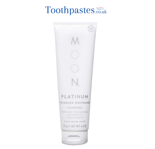 Moon Platinum Advanced Whitening Toothpaste - 119g