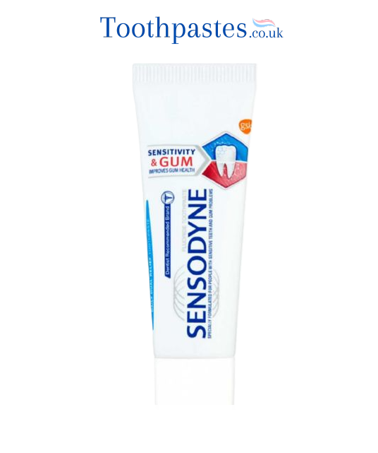 Sensodyne Sensitive Teeth Toothpaste Sensitivity & Gum Original Travel Size 15ml