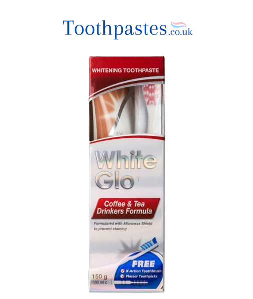 White Glo Coffee & Tea Drinkers Formula Whitening Toothpaste 100ml